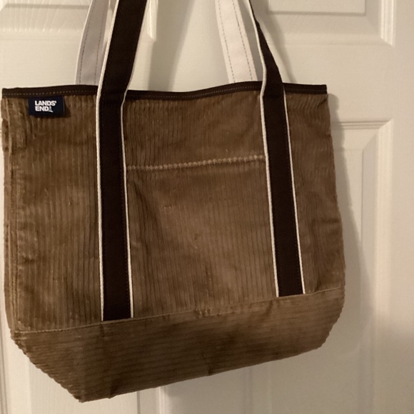 Lands End corduroy shoulder bag - Picture 1 of 2